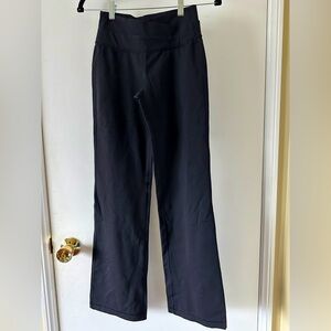 LULULEMON wide leg yoga pants - Black - Size 4